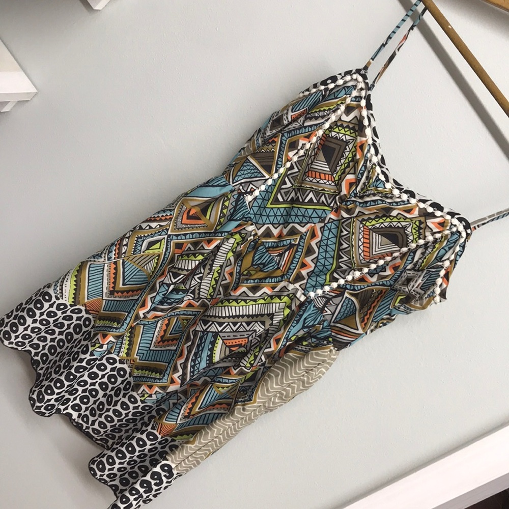 Living Doll geometric dress